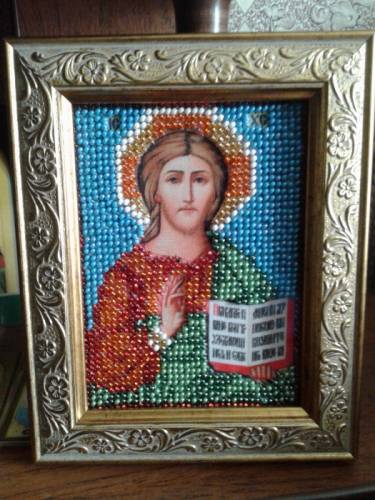 продаю иконы из бисера ручной работы