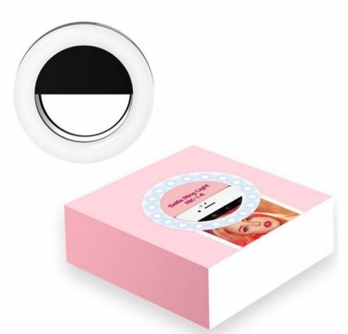 Светодиодное кольцо для селфи Selfie Ring Light v2.0