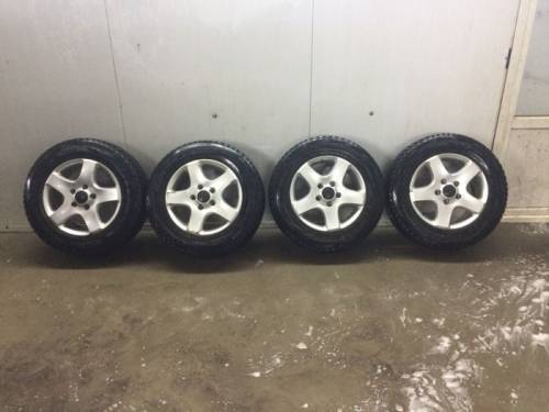 Комплект колес в сборе R17 на VW Touareg.4шт