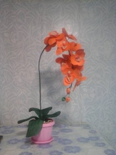 цветы из фоамирана