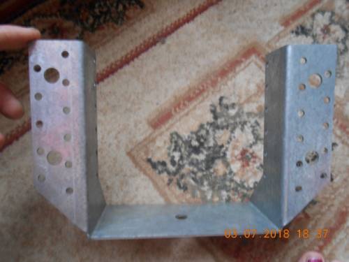 Продам опора бруса раскрытая 150-76-150