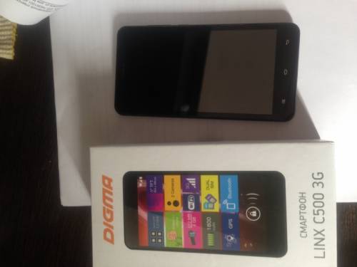 Телефон Digma Linx c500 3G