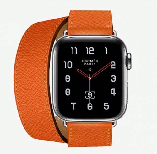 Часы Apple Watch Hermès 4 рыжие (новые)