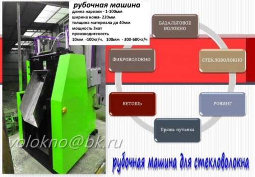 рубочный станок стеклОволокно стеклоткань