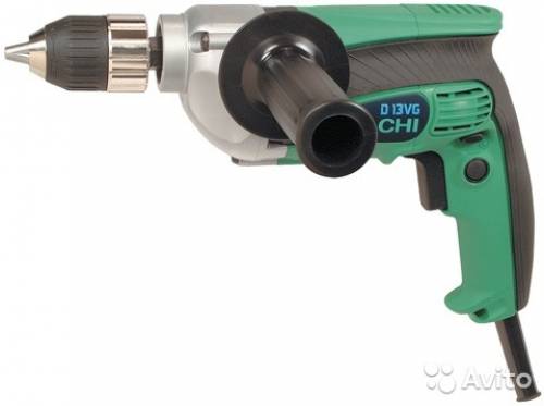 Дрель безударная сетевая hitachi D 13 VG