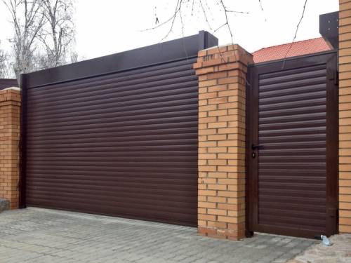 Рольставни. Ворота секционные. Ворота откатные. Ворота распашные.