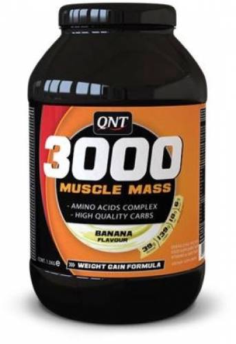Гейнер qnt weight gain 3000, ваниль, 1,3 кг