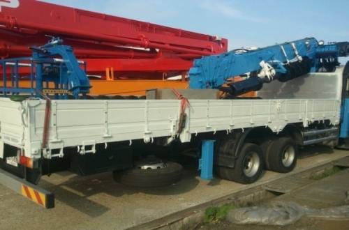 Продается КМУ Dong Yang ss2036(8т) с буровым механизмом на базе Hyundai hd170 