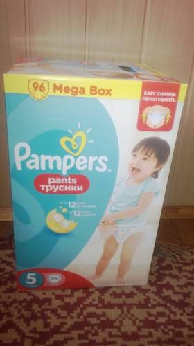 Новые трусики-подгузники Pampers 5 (12-18 кг.)