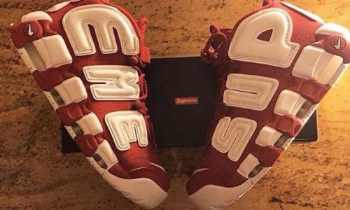 Кроссовки Supreme x Nike air uptempo (suptempo) 
