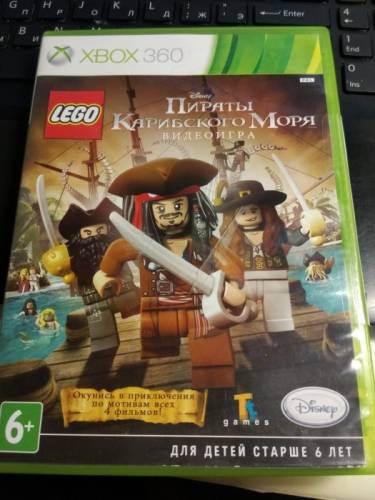 Пираты карибского моря xbox 360 (б/у)